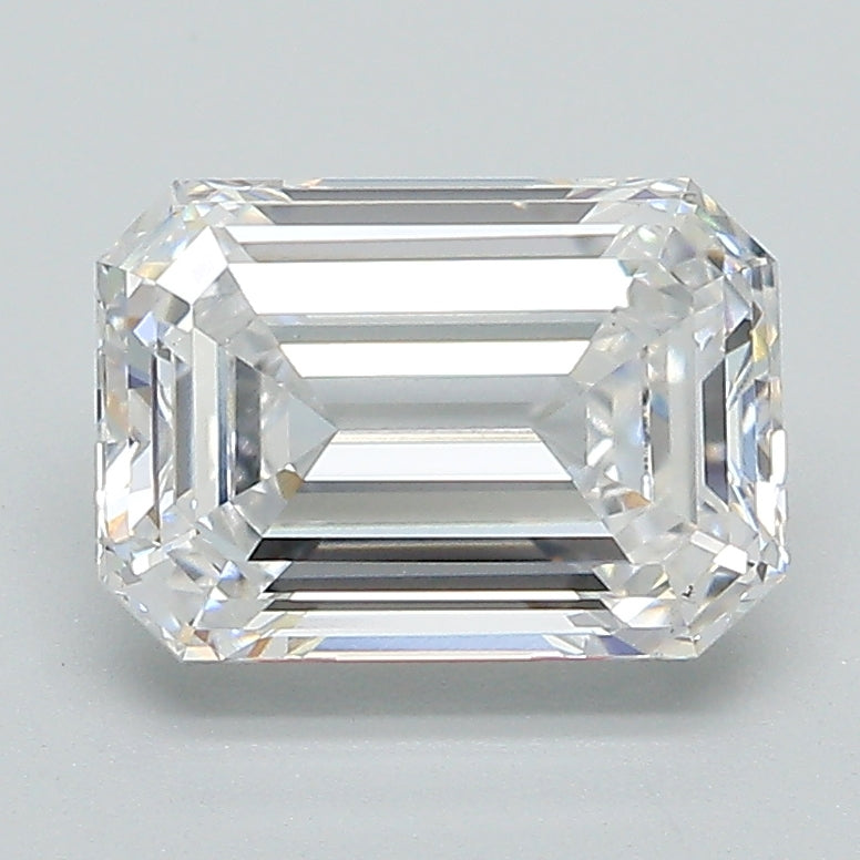 2 CT Emerald Cut Lab Grown Diamond for Engagement Ring | IGI Certified | Best for Anniversary Gift | Gift for Wife