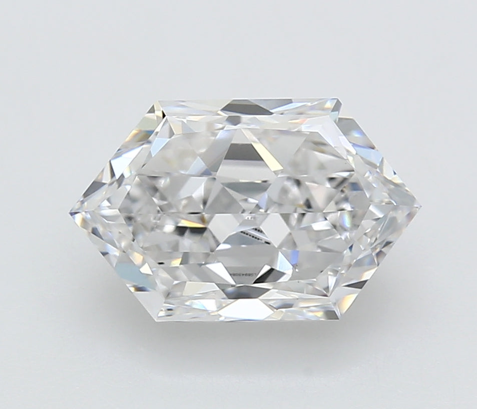 3 CT Hexagonal Lab Grown Diamond for Necklace or Engagement Ring | Best for Anniversary Gift | IGI Certified | Gift for Man