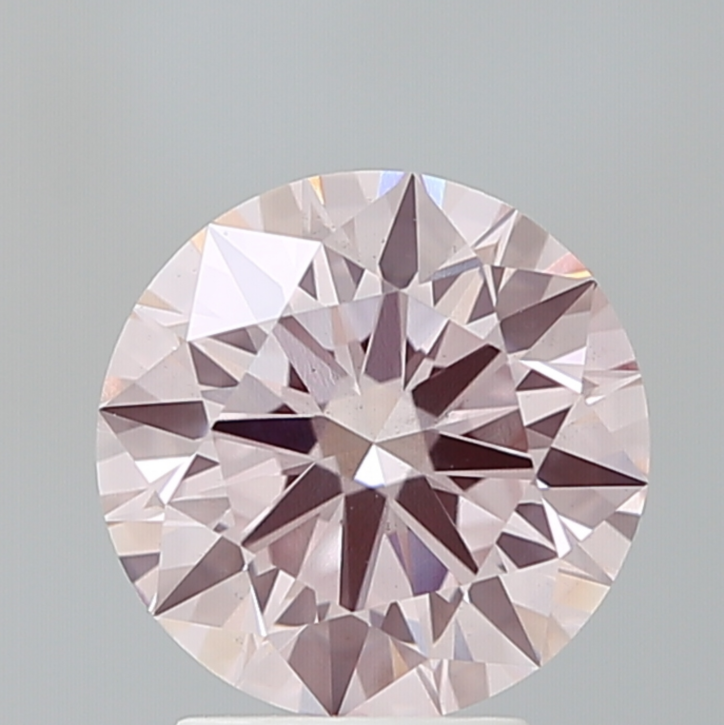 3.03ct Round Fancy Pink Lab Diamond IGI VS2 Ethical Gem