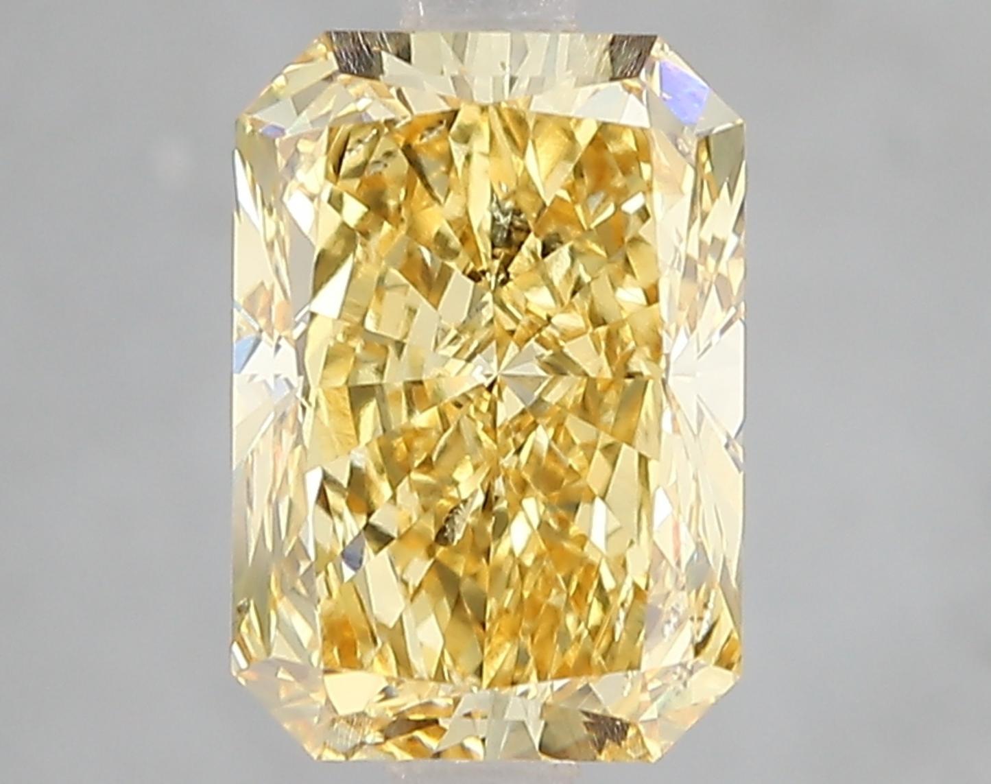 3.02 Carat Radiant-Cut Fancy Vivid Yellow Lab-Grown Diamond – IGI Certified Ethical Gemstone for Custom Jewelry