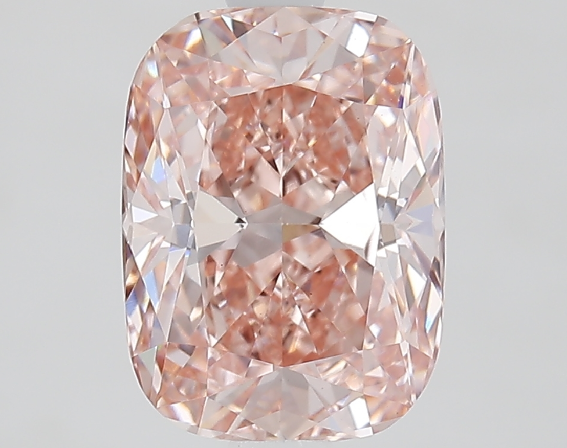 2.12 Carat Cushion-Cut Fancy Vivid Pink Lab-Grown Diamond – IGI Certified Ethical Gemstone for Custom Jewelry