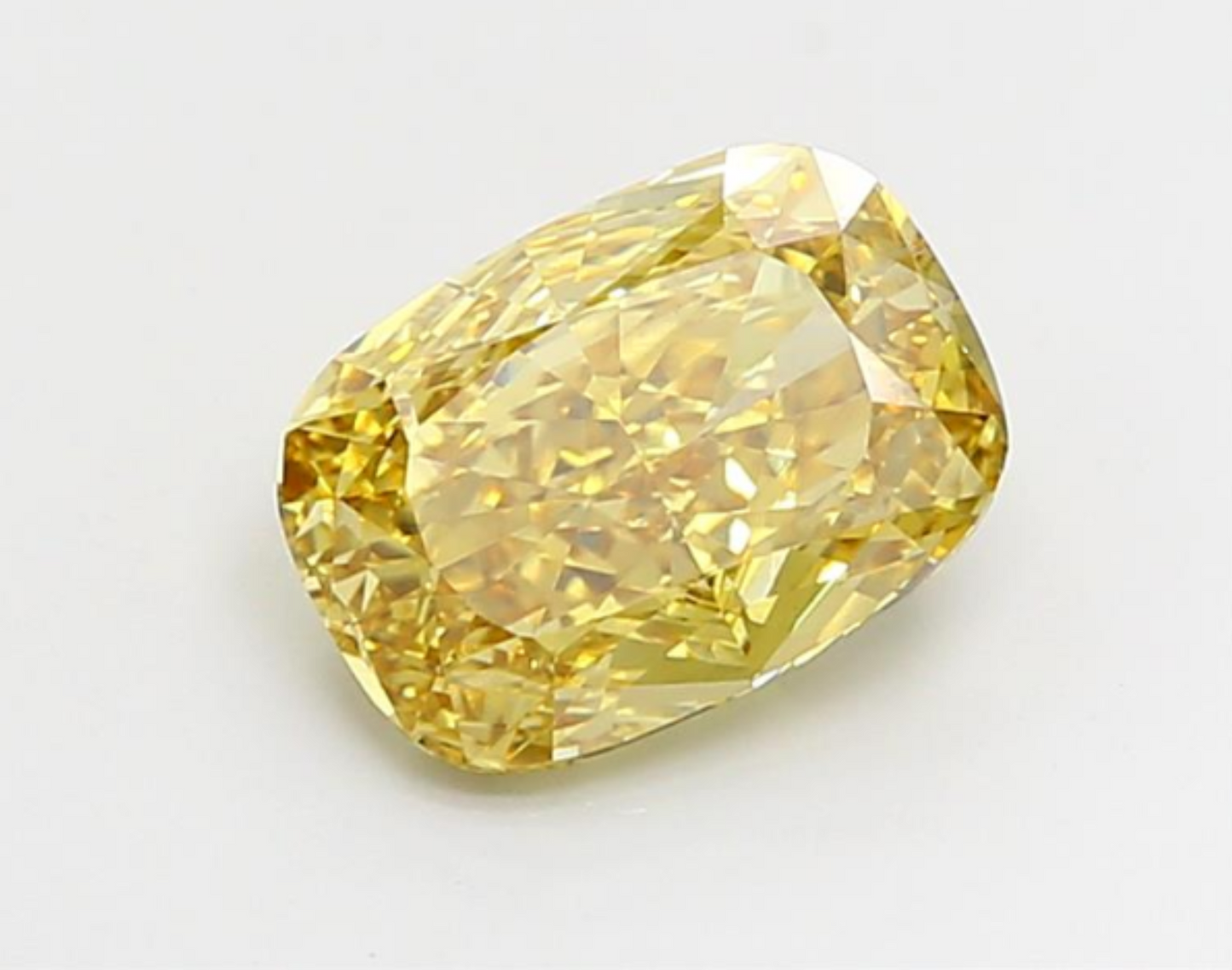 3.03 Carat Cushion Fancy Yellow Lab Diamond – IGI Certified VS1 Gemstone, Eco-Friendly Choice for Engagement or Custom Jewelry