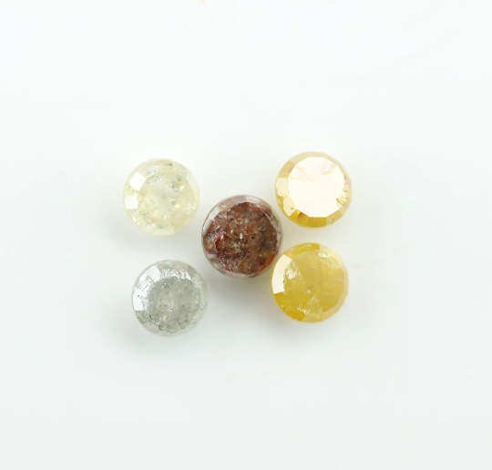 2.64 CT Natural Loose Multicolor Rose Cut Diamond For Making Wedding Jewelry - JayKrishna Diamond