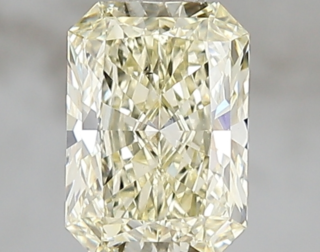 1.01 CT Emerald Cut Fancy Color Lab Grown CVD Diamond VVS2 IGI Certified | Lab Created Diamond for Rings