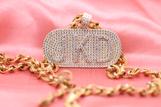 Real 925 Silver Customize Pendant for him 1.60 MM Millie Hip Hop Pendant - JayKrishna Diamond