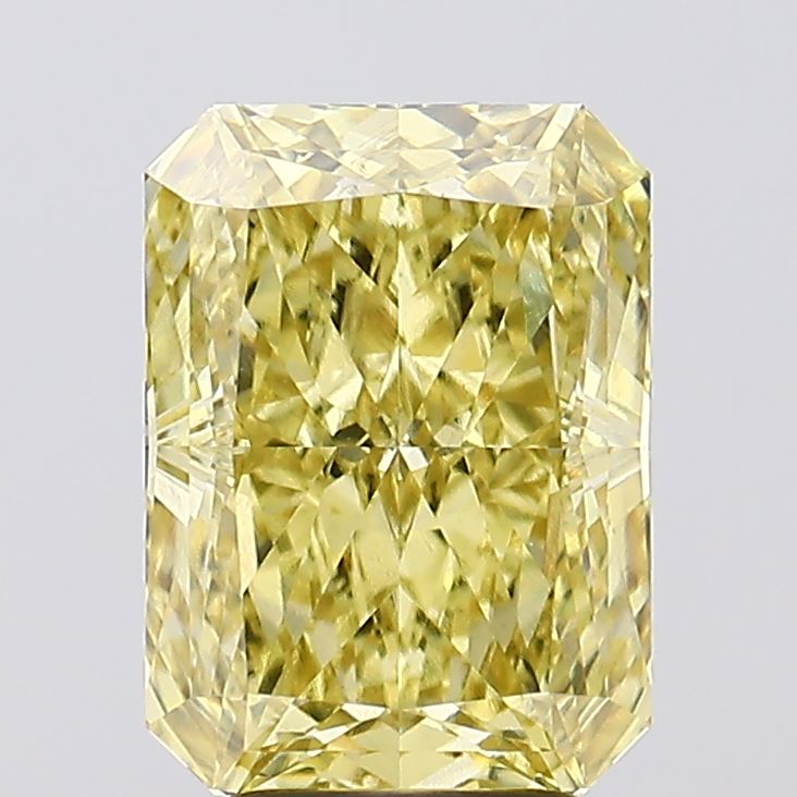 4.64 CT Yellow Radiant Cut Lab Grown Diamond | Best for Engagement Ring or Anniversary Gift | IGI Certified | Best Gift for Man