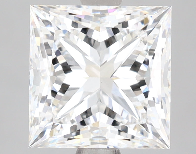3.11 CT Princess Cut Lab Grown Diamond for Earrings | Best for Anniversary Gift | IGI Certified | Gift for Man