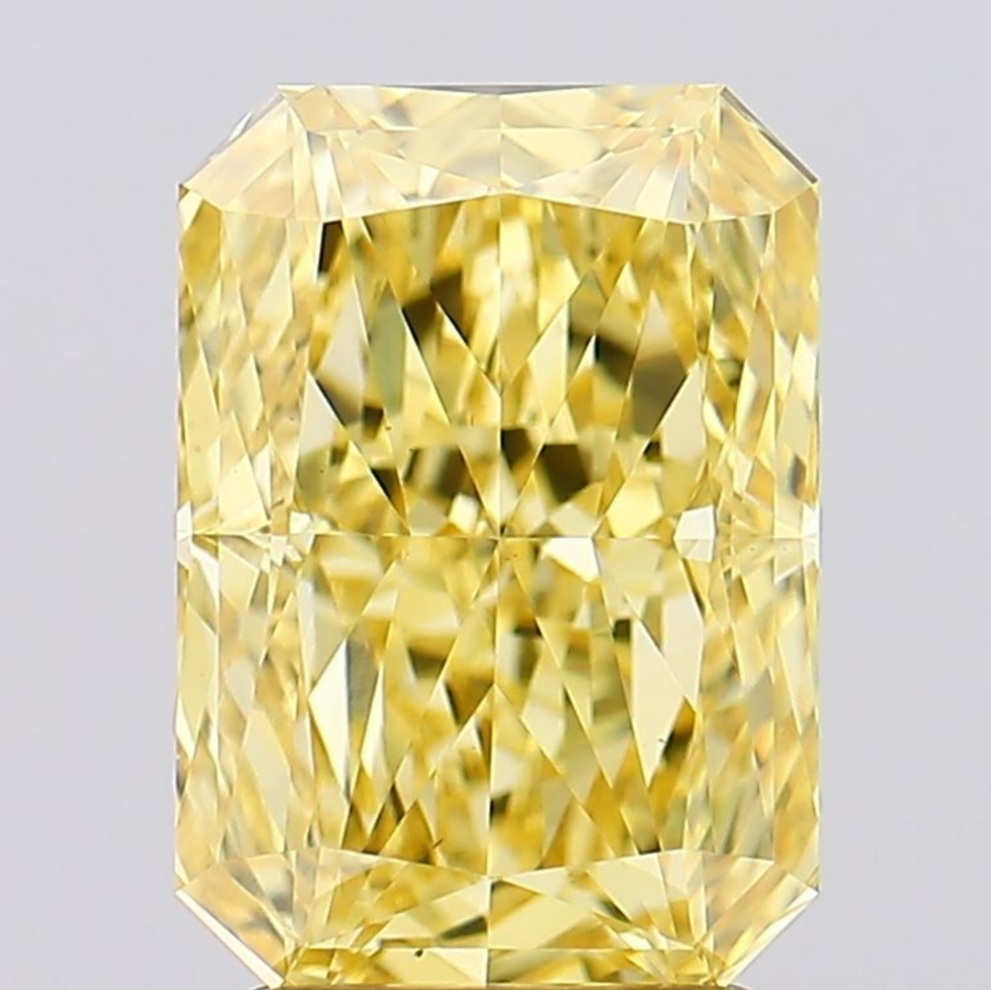 3.18 Carat Radiant-Cut Fancy Vivid Yellow Lab-Grown Diamond – IGI Certified, VS1 Clarity, Ethical Gemstone for Custom Jewelry