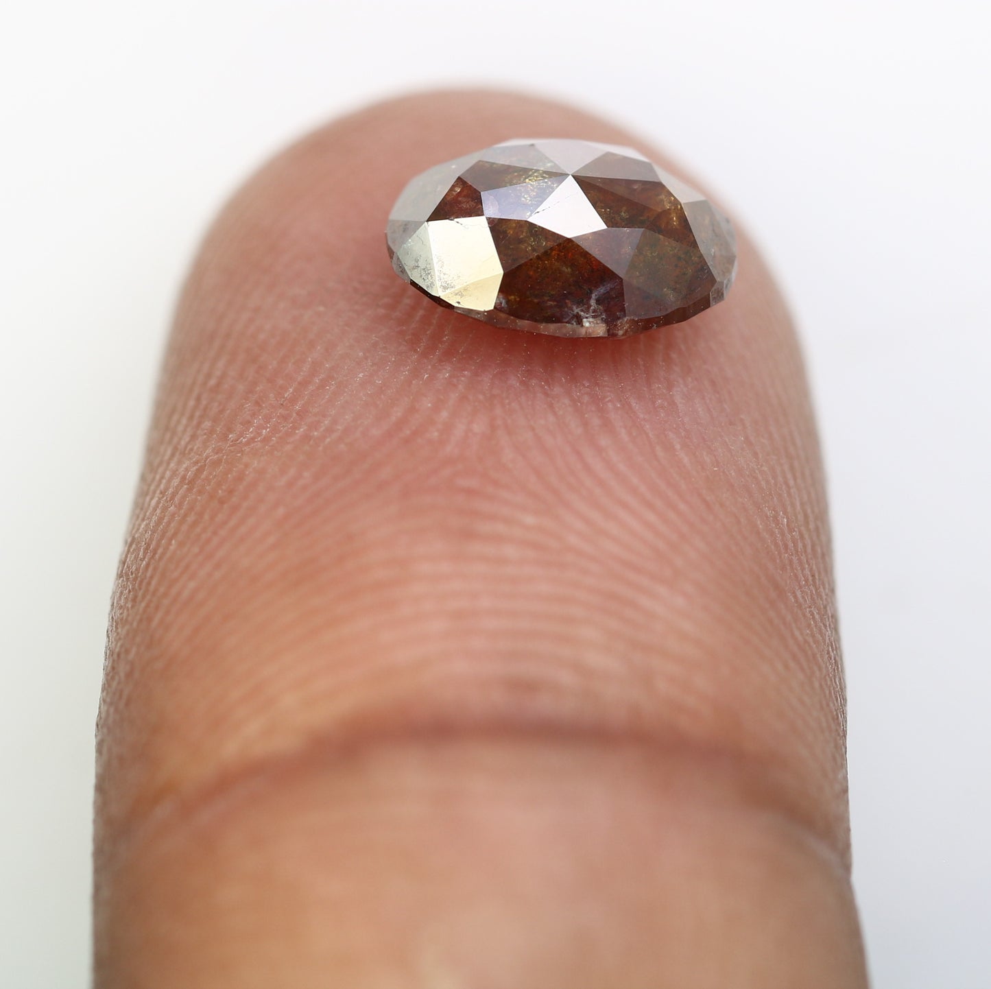1.70 CT Brown Oval Shape Loose Diamond For Engagement Ring - JayKrishna Diamond