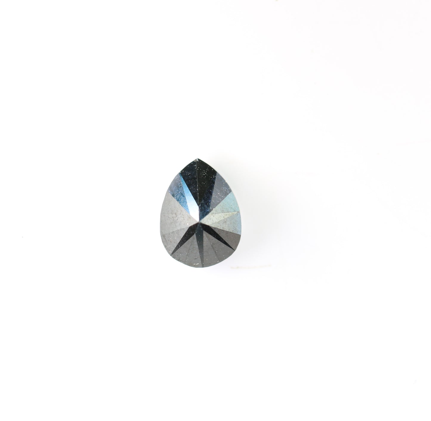 1.48 CT Fancy Black Pear Diamond For Wedding Ring - JayKrishna Diamond