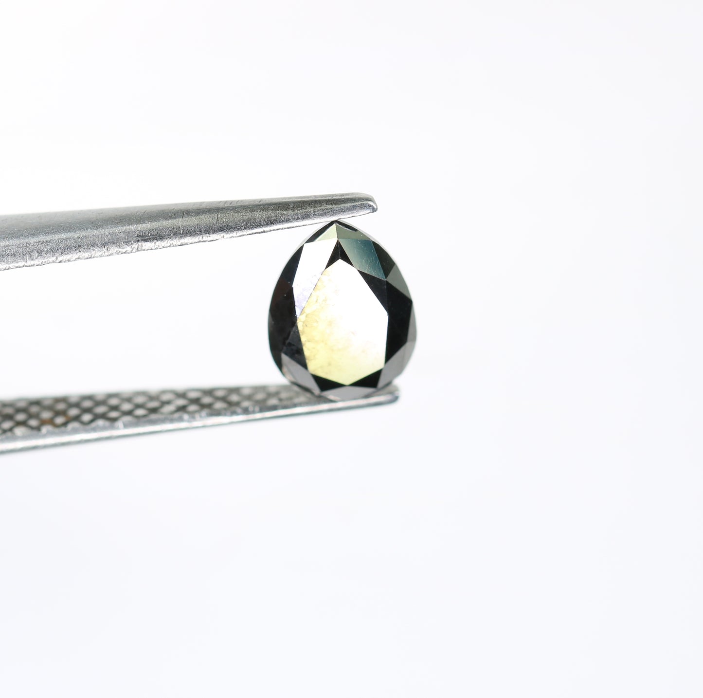 1.48 CT Fancy Black Pear Diamond For Wedding Ring - JayKrishna Diamond