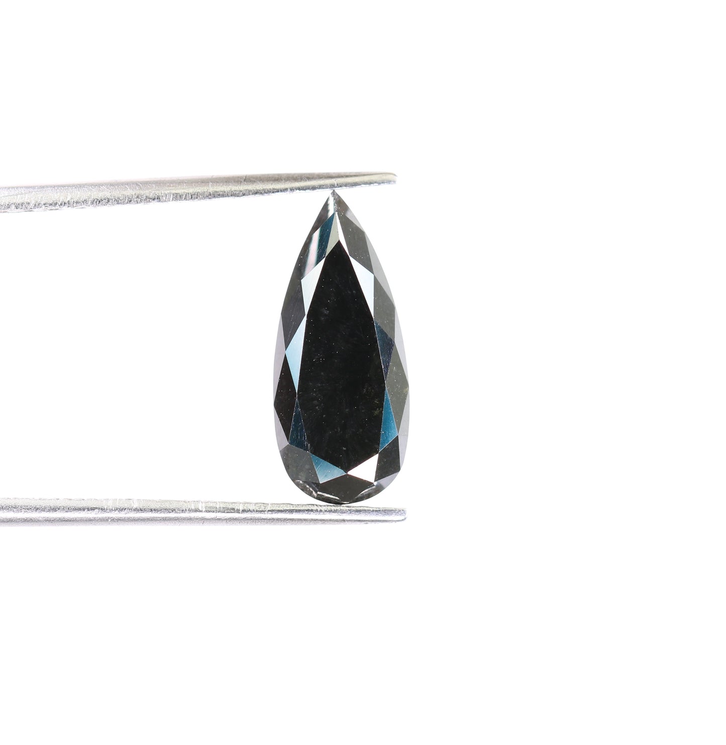 2.82 CT Black Pear Shape Diamond For Wedding Ring - JayKrishna Diamond