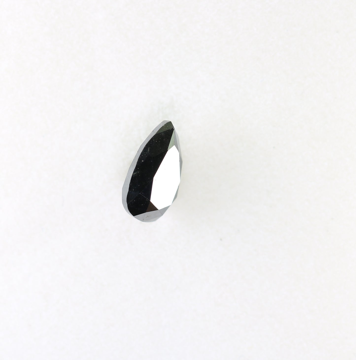 1.18 CT Pear Shape Natural Loose Black Diamond For Wedding Ring - JayKrishna Diamond