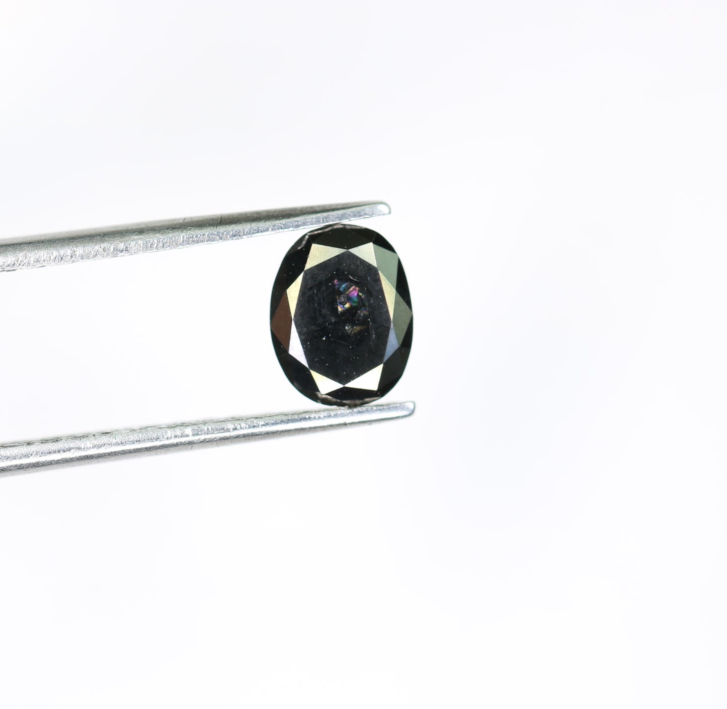 1.03 CT Black Oval Shape Natural Loose Diamond For Making Beautiful Jewelry - JayKrishna Diamond