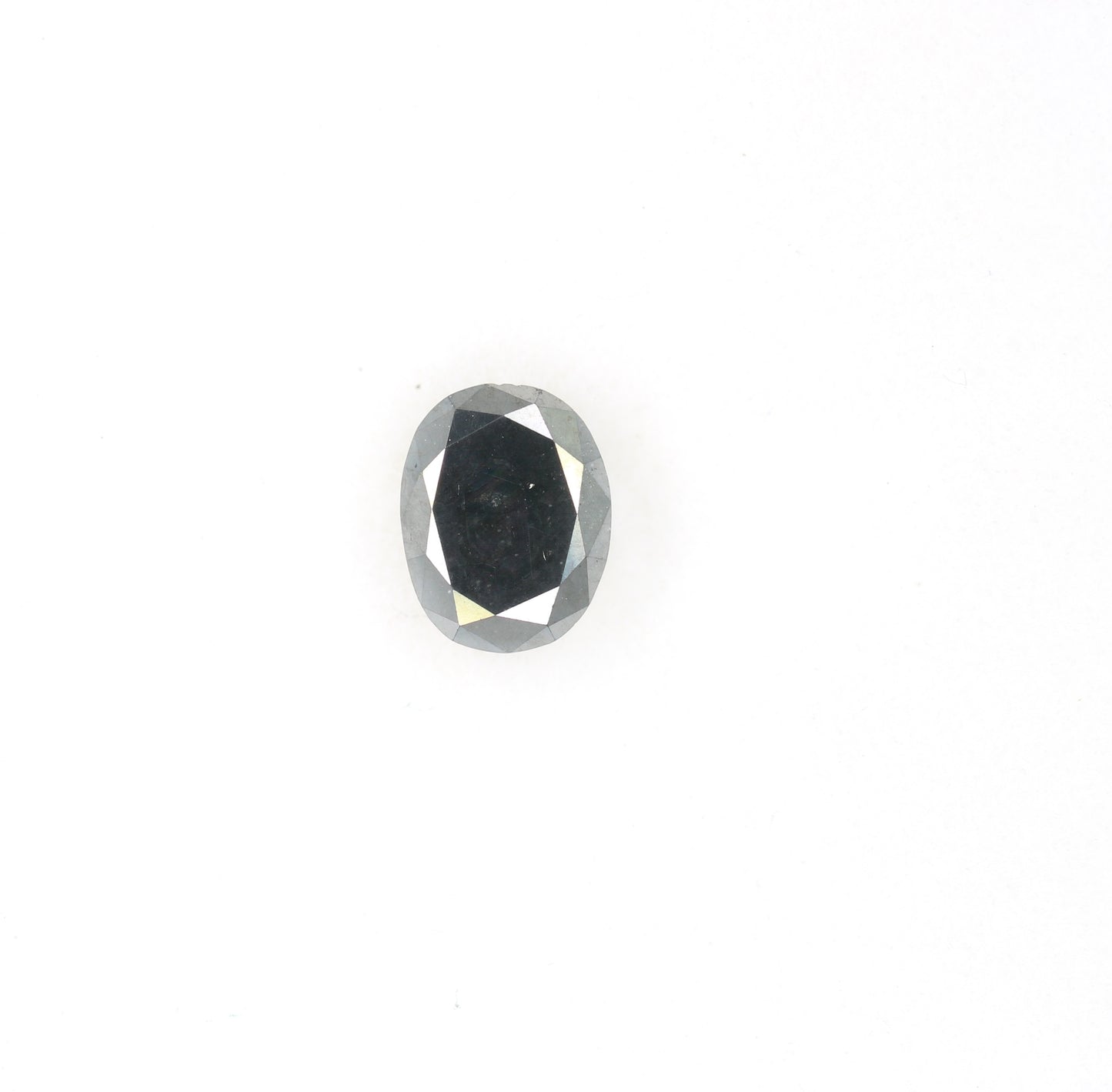 1.03 CT Black Oval Shape Natural Loose Diamond For Making Beautiful Jewelry - JayKrishna Diamond
