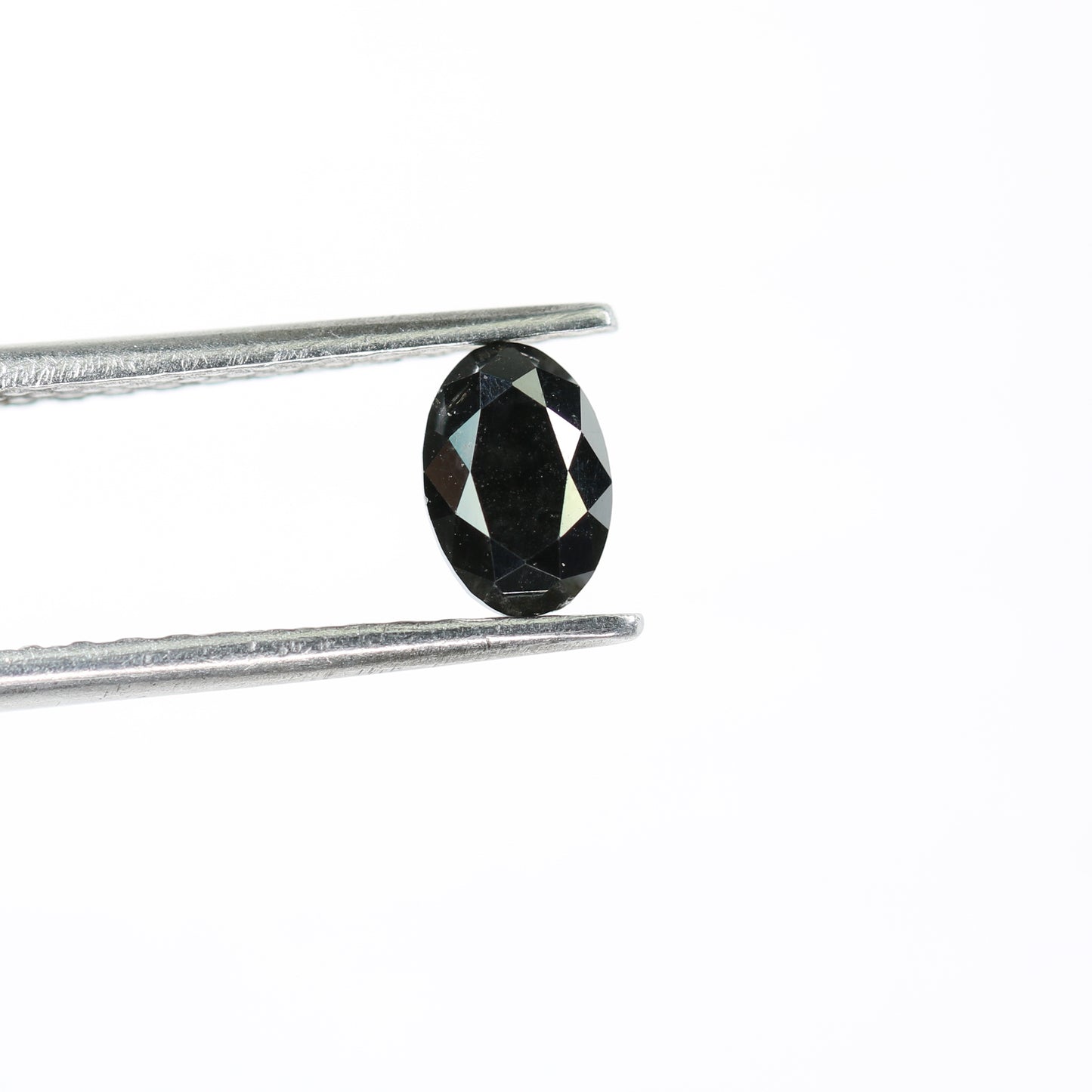 0.63 CT Full Black Oval Shape Natural Loose Diamond for a Timeless Wedding Ring: Distinctive Gemstone Jewelry Piece - JayKrishna Diamond