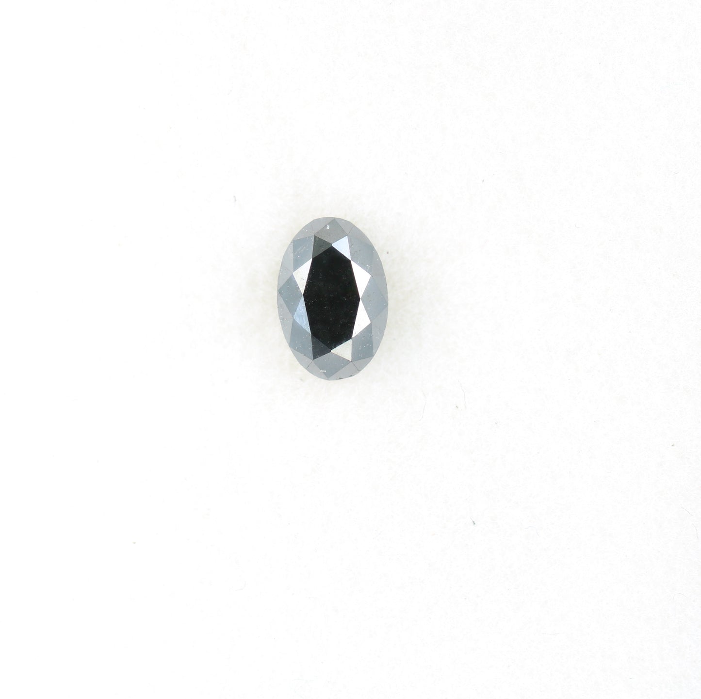 0.63 CT Full Black Oval Shape Natural Loose Diamond for a Timeless Wedding Ring: Distinctive Gemstone Jewelry Piece - JayKrishna Diamond