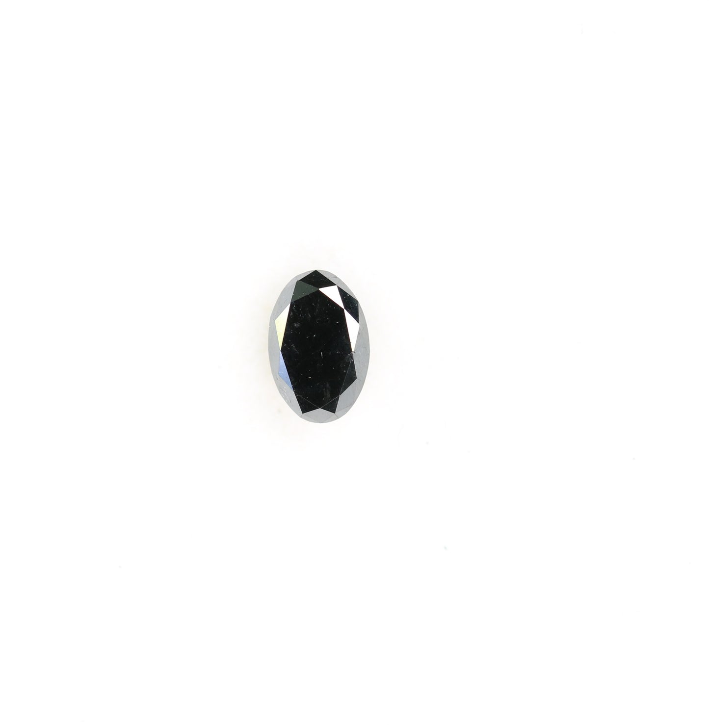 0.59 CT Black Oval Brilliant Cut Diamond – Stunning Loose Gem for Anniversary Gift Rings - JayKrishna Diamond
