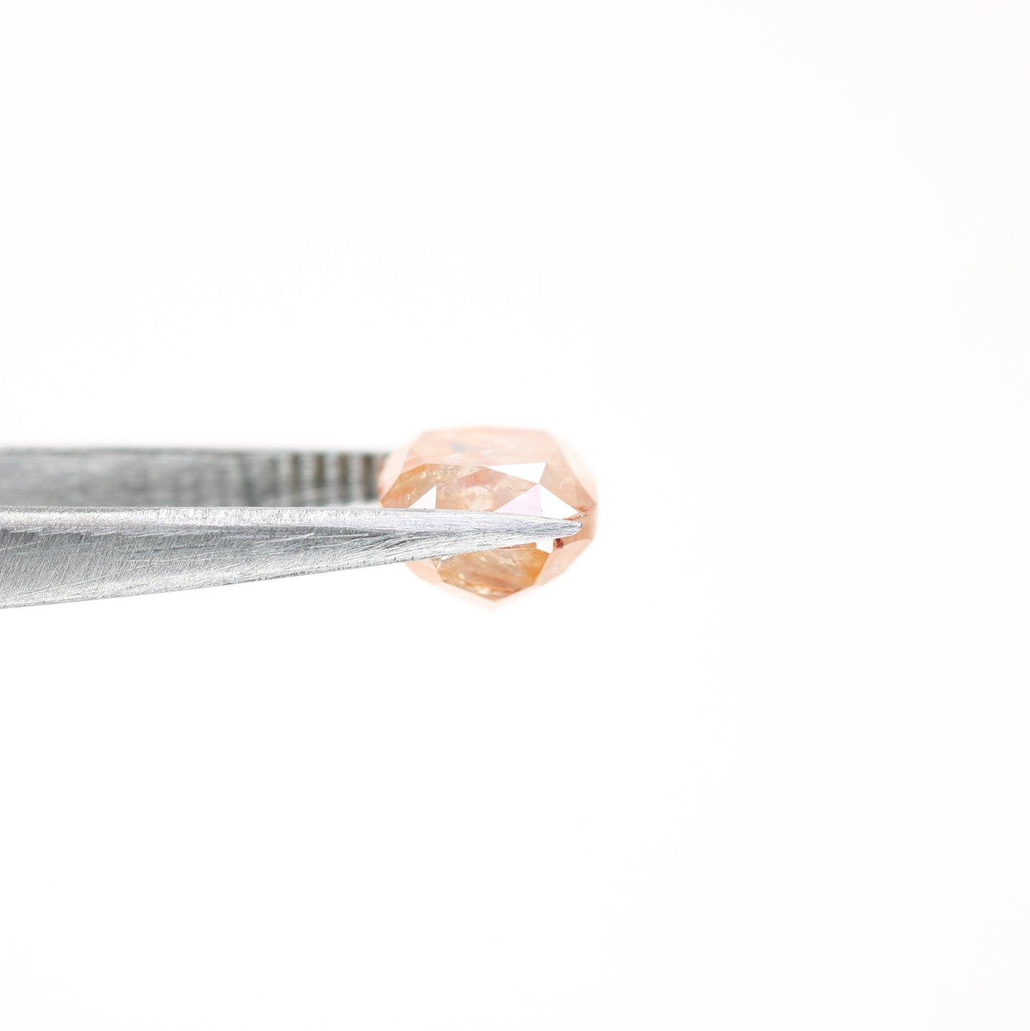 2.85 CT Natural Loose Peach Color Cushion Shape Diamond for Engagement Ring - JayKrishna Diamond