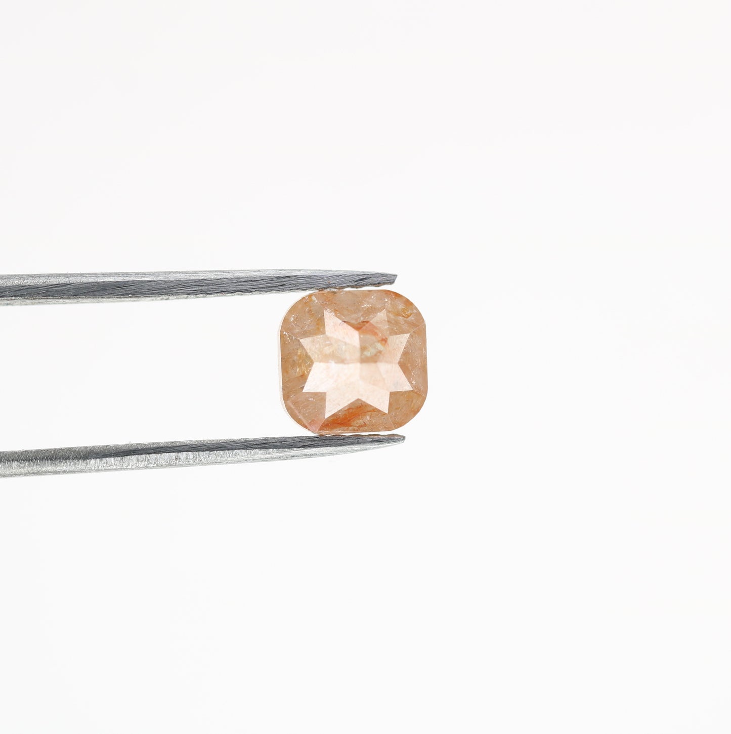 1.84 CT Natural Loose Peach Color Cushion Shape Diamond for Engagement Ring - JayKrishna Diamond