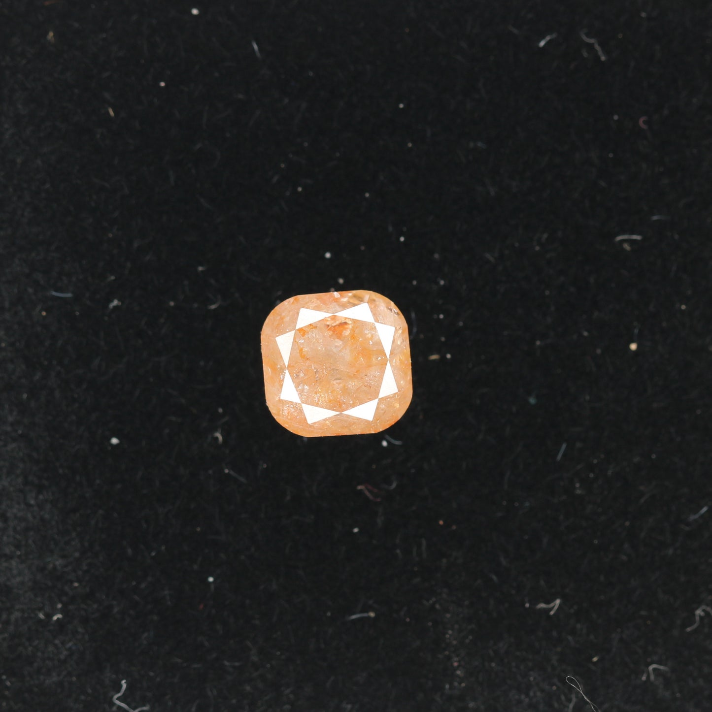 1.84 CT Natural Loose Peach Color Cushion Shape Diamond for Engagement Ring - JayKrishna Diamond