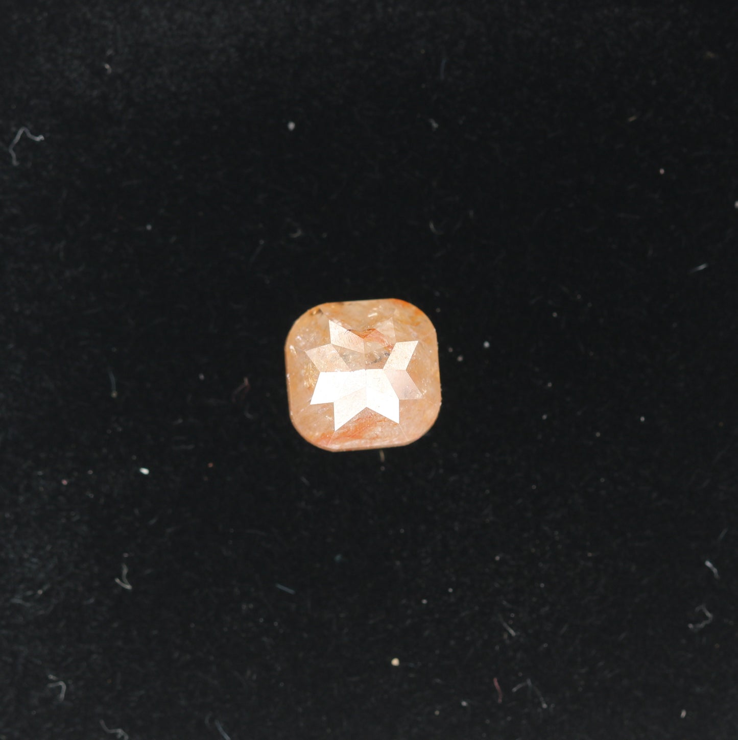 1.84 CT Natural Loose Peach Color Cushion Shape Diamond for Engagement Ring - JayKrishna Diamond