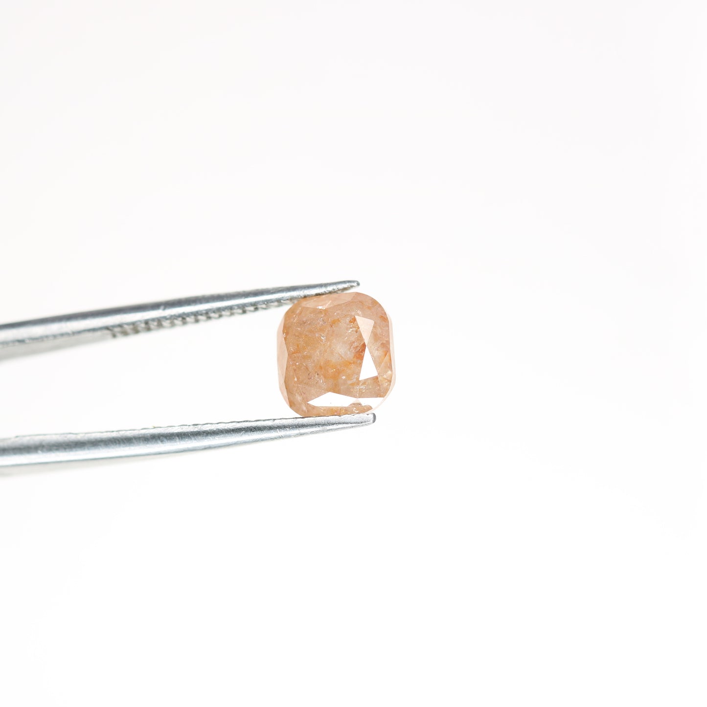 1.84 CT Natural Loose Peach Color Cushion Shape Diamond for Engagement Ring - JayKrishna Diamond