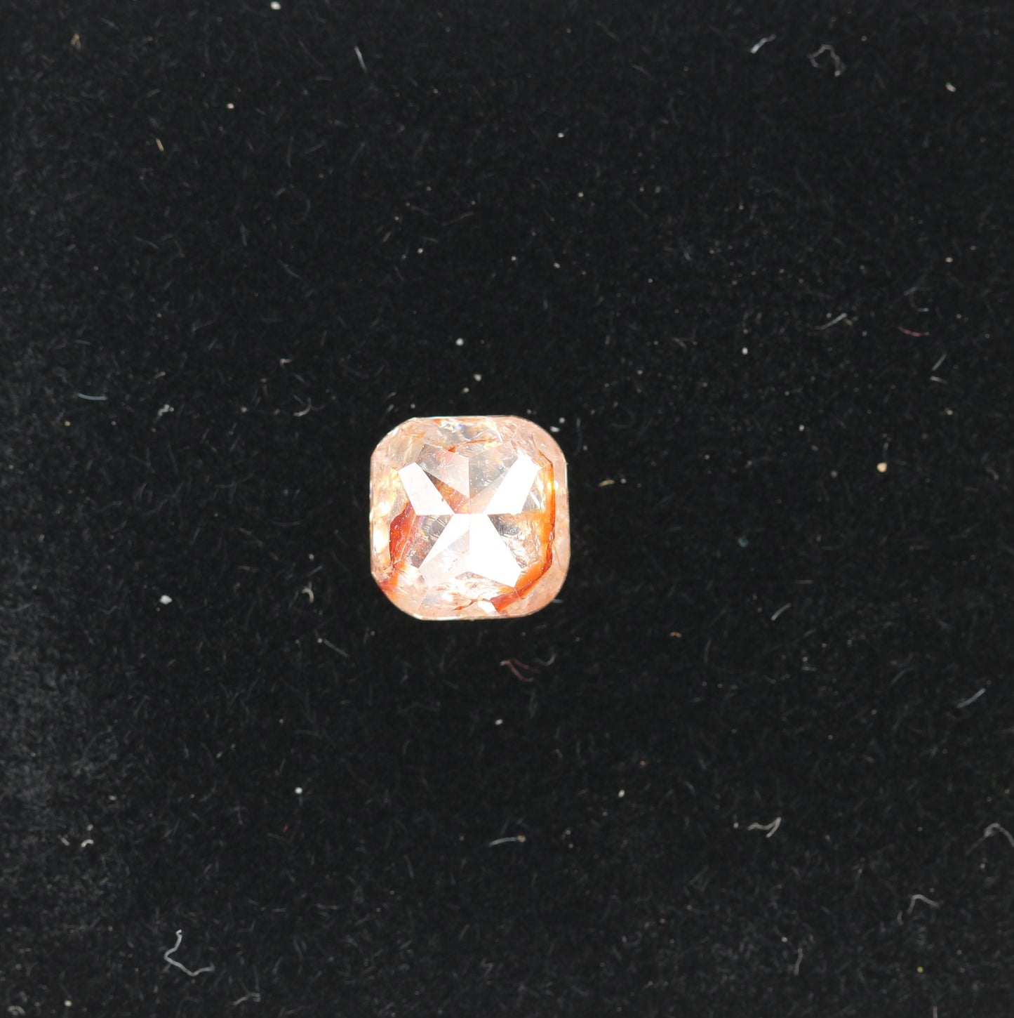 1.69 CT Natural Loose Peach Color Cushion Shape Diamond for Engagement Ring - JayKrishna Diamond