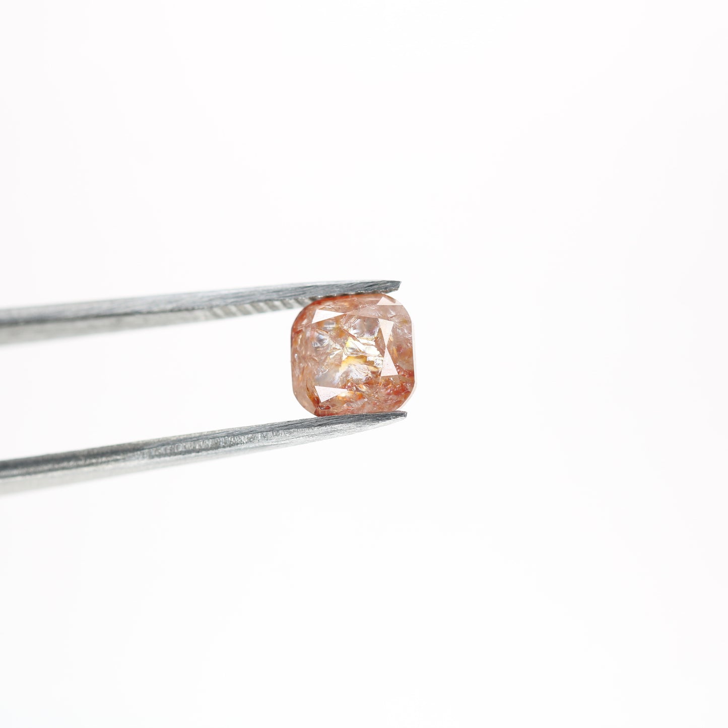1.69 CT Natural Loose Peach Color Cushion Shape Diamond for Engagement Ring - JayKrishna Diamond