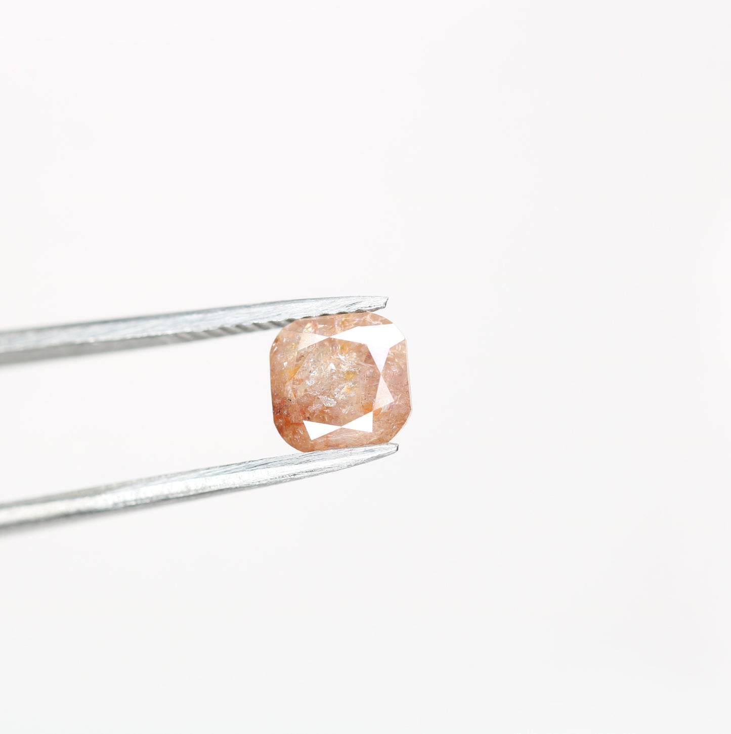 1.31 CT Natural Loose Peach Color Cushion Shape Diamond for Engagement Ring - JayKrishna Diamond