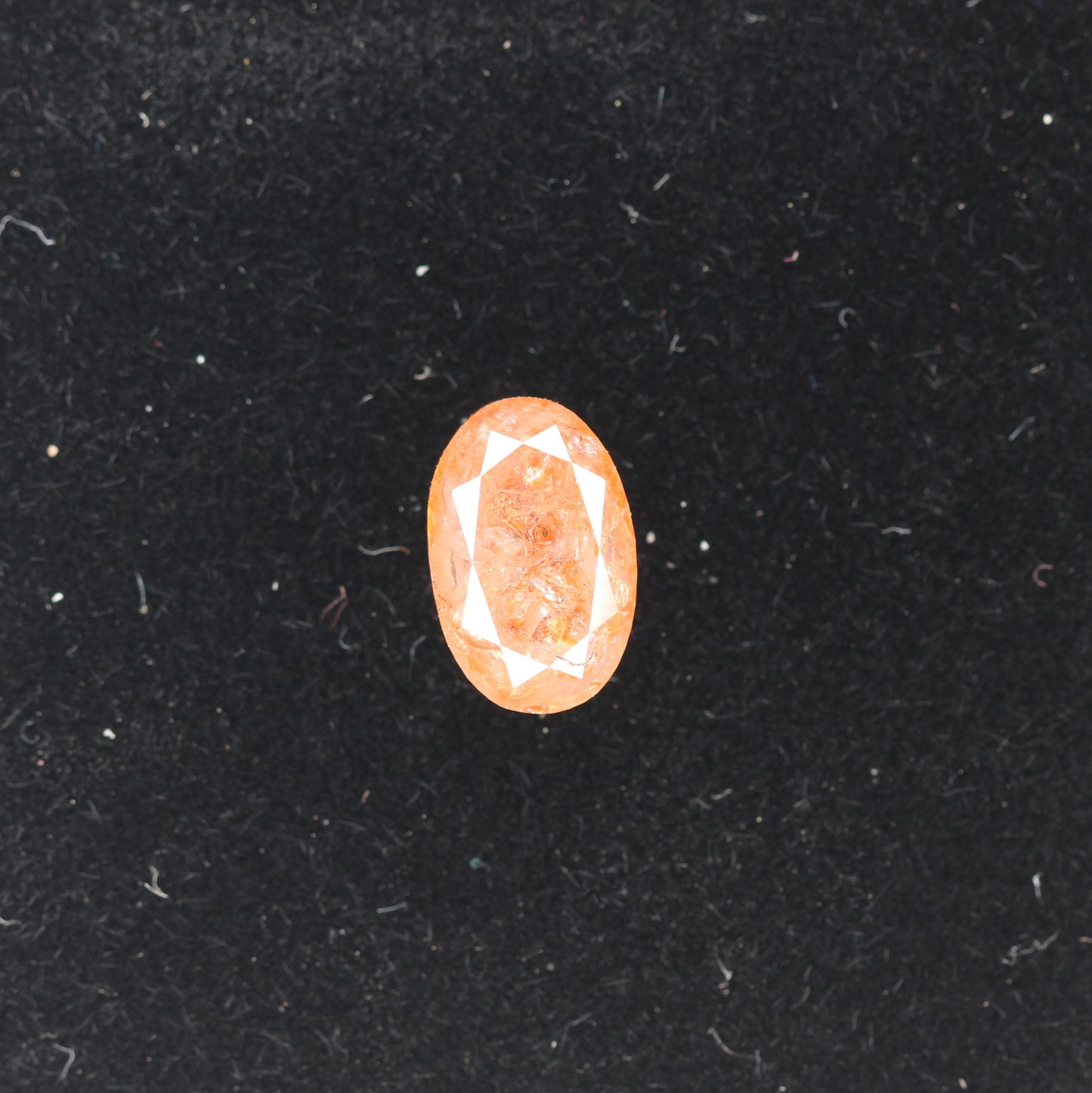 1.98 CT Natural Loose Peach Color Oval Shape Diamond for Engagement Ring - JayKrishna Diamond