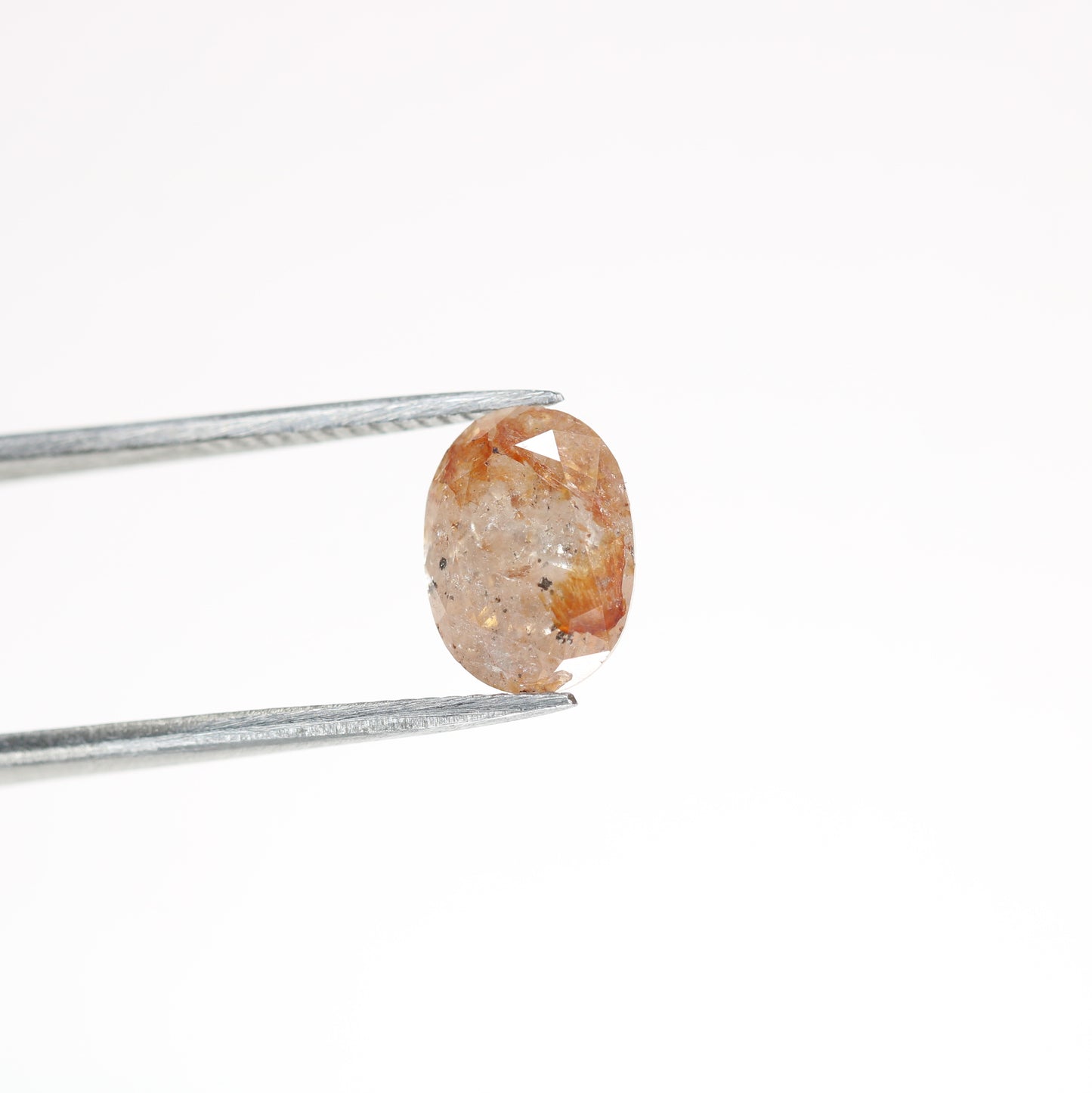 2.60 CT Natural Loose Peach Color Oval Shape Diamond for Engagement Ring - JayKrishna Diamond