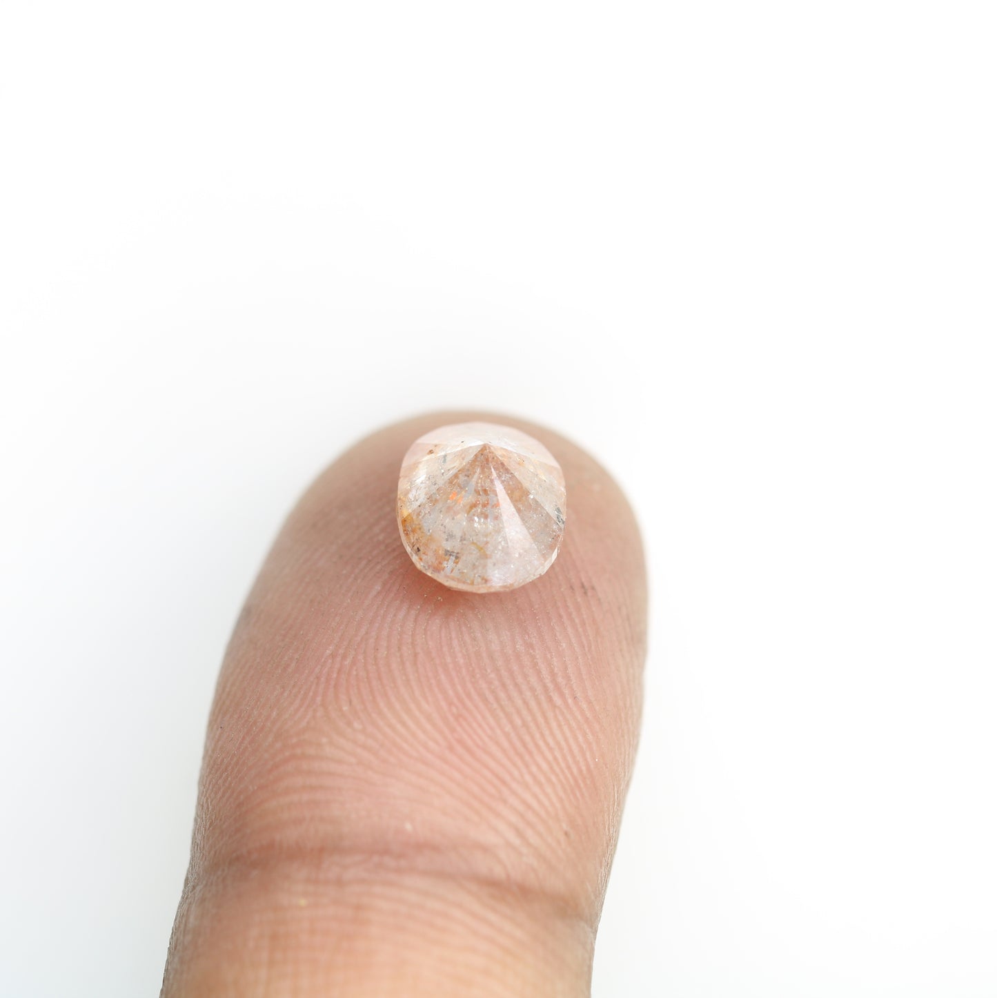 2.60 CT Natural Loose Peach Color Oval Shape Diamond for Engagement Ring - JayKrishna Diamond