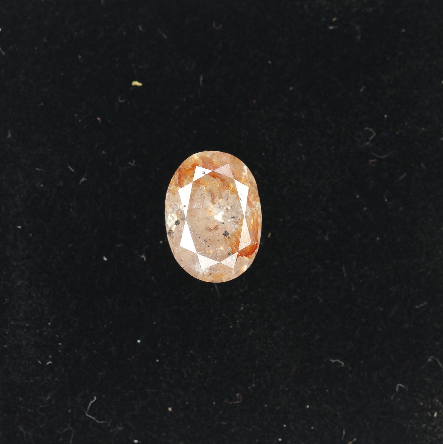 2.60 CT Natural Loose Peach Color Oval Shape Diamond for Engagement Ring - JayKrishna Diamond