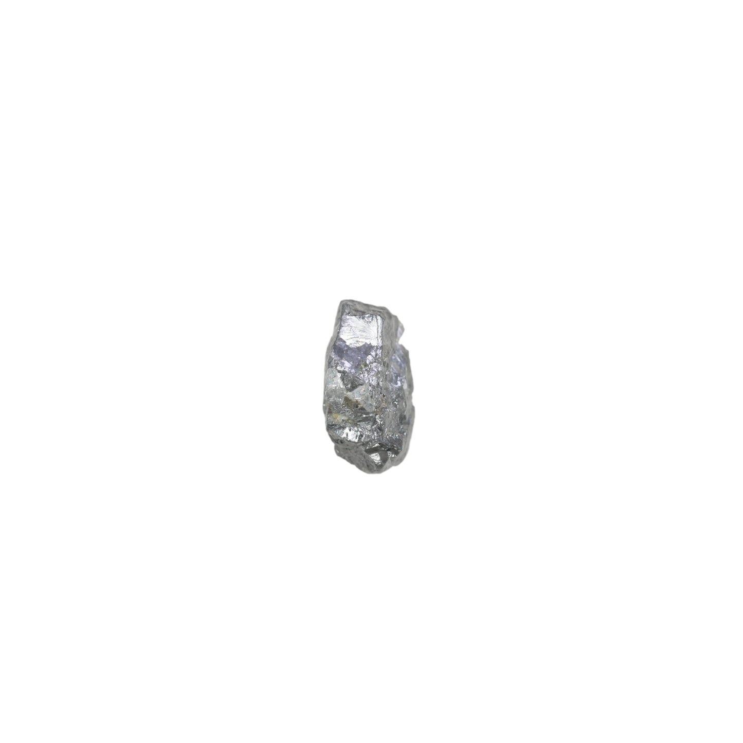 2.83 CT Fancy Salt And Pepper Grey Rough Uncut Diamond For Engagement Ring - JayKrishna Diamond