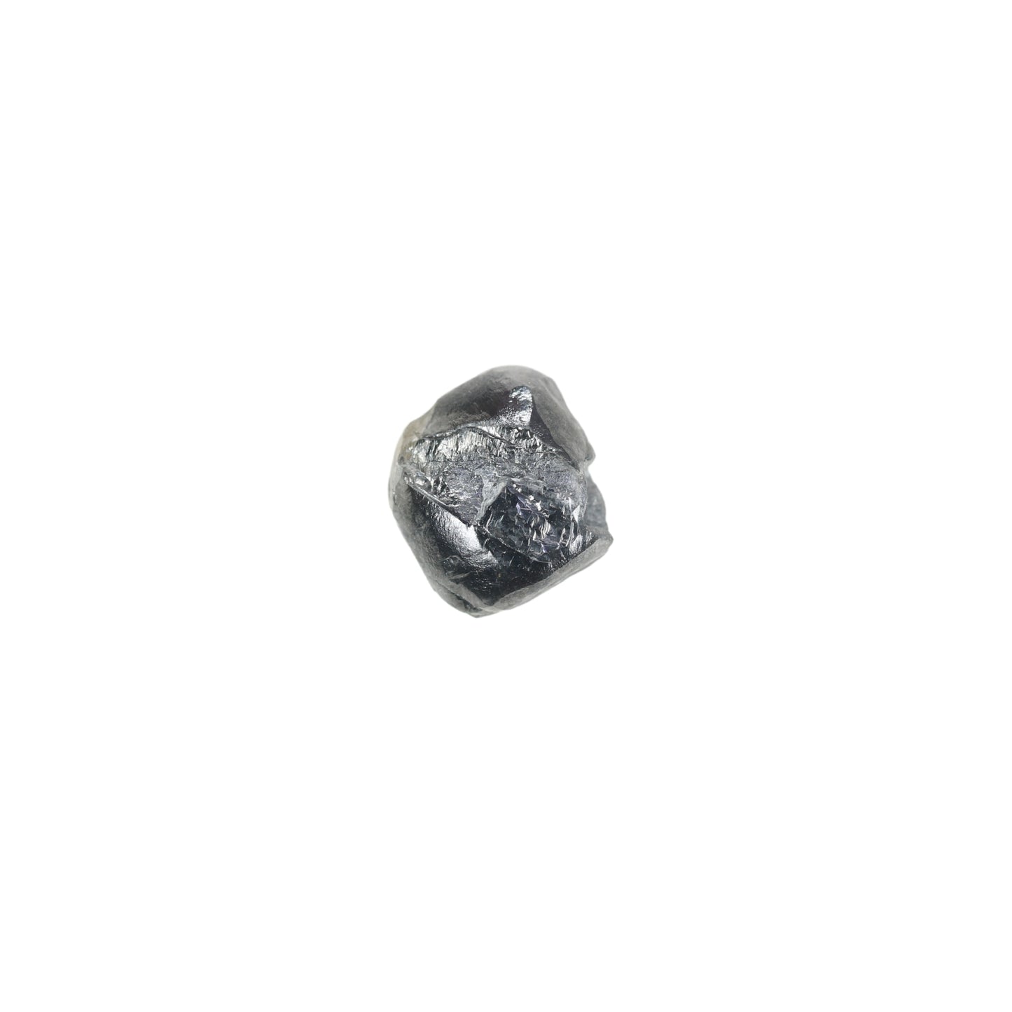 5.44 CT Salt And Pepper Grey Rough Uncut Diamond For Proposal Ring | Diamond Pendant - JayKrishna Diamond