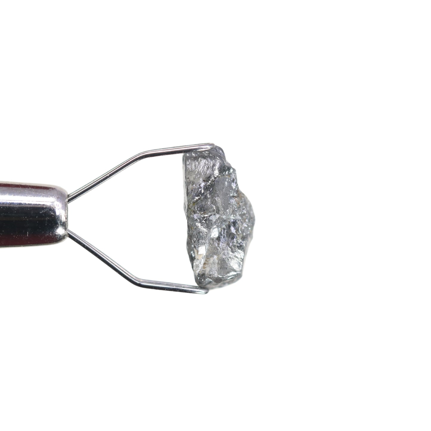 2.83 CT Fancy Salt And Pepper Grey Rough Uncut Diamond For Engagement Ring - JayKrishna Diamond