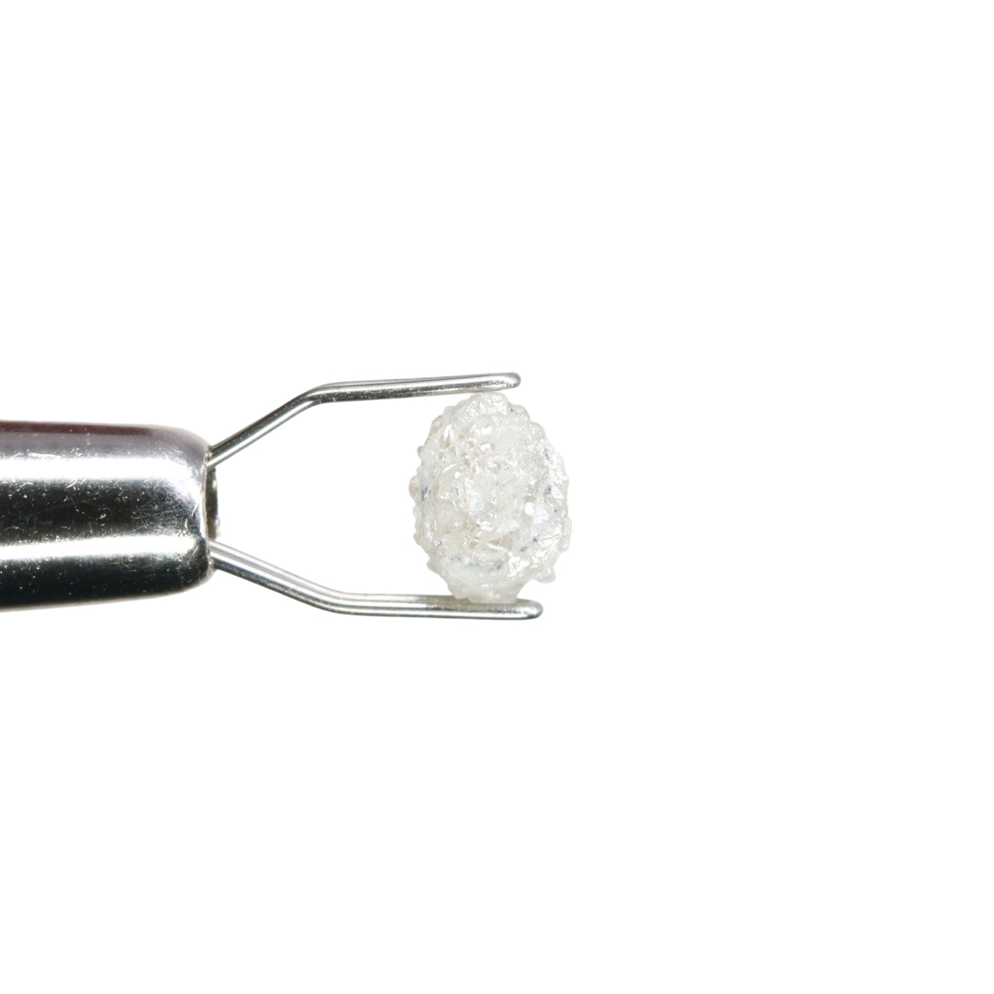 0.89 CT Rough Uncut Snow White Diamond For Proposal Ring | Engagement Ring | Wedding Ring - JayKrishna Diamond