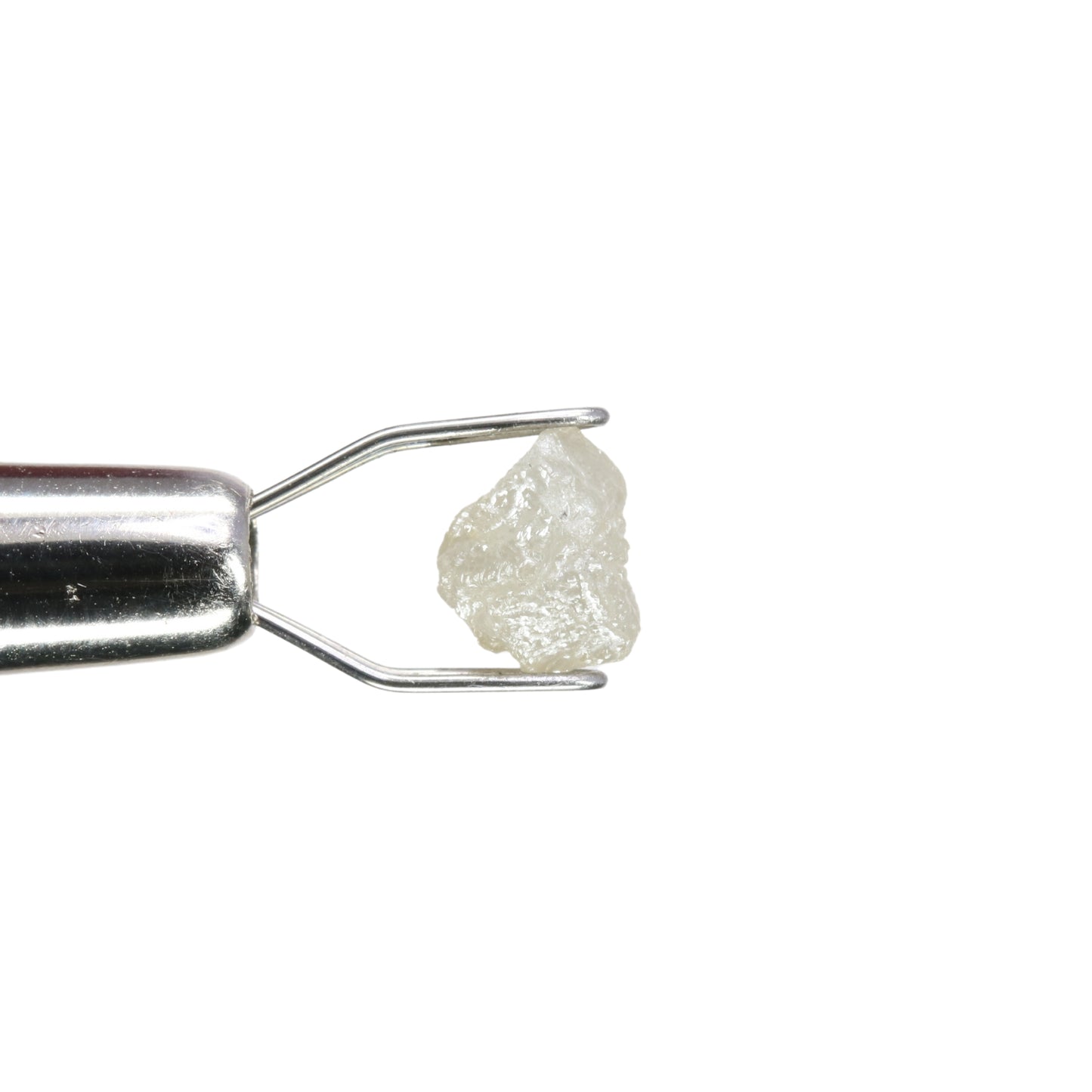 0.83 CT Snow White Rough Uncut Diamond For Engagement Ring - JayKrishna Diamond
