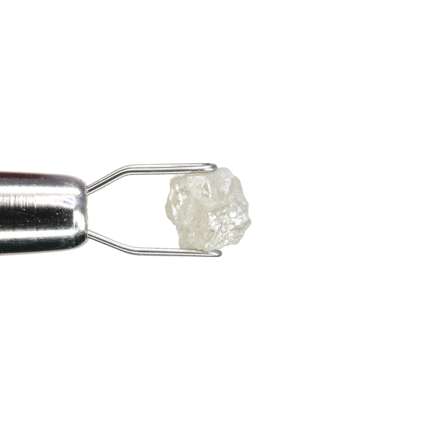0.73 CT Fancy Snow White Rough Uncut Diamond For Wedding Ring | Gift For Girl Friend - JayKrishna Diamond