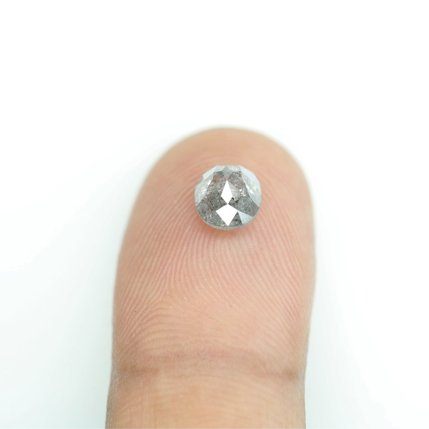 1.32 CT Oval Shape Salt And Pepper Polished Diamond For Wedding Jewelry | Wedding Ring | Gift For Her - JayKrishna Diamond