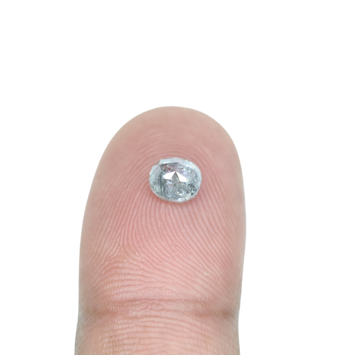 0.80 CT Oval Shape Salt And Pepper Loose Diamond For Proposal Ring | Gift For Girl Friend | Gift For Wife - JayKrishna Diamond
