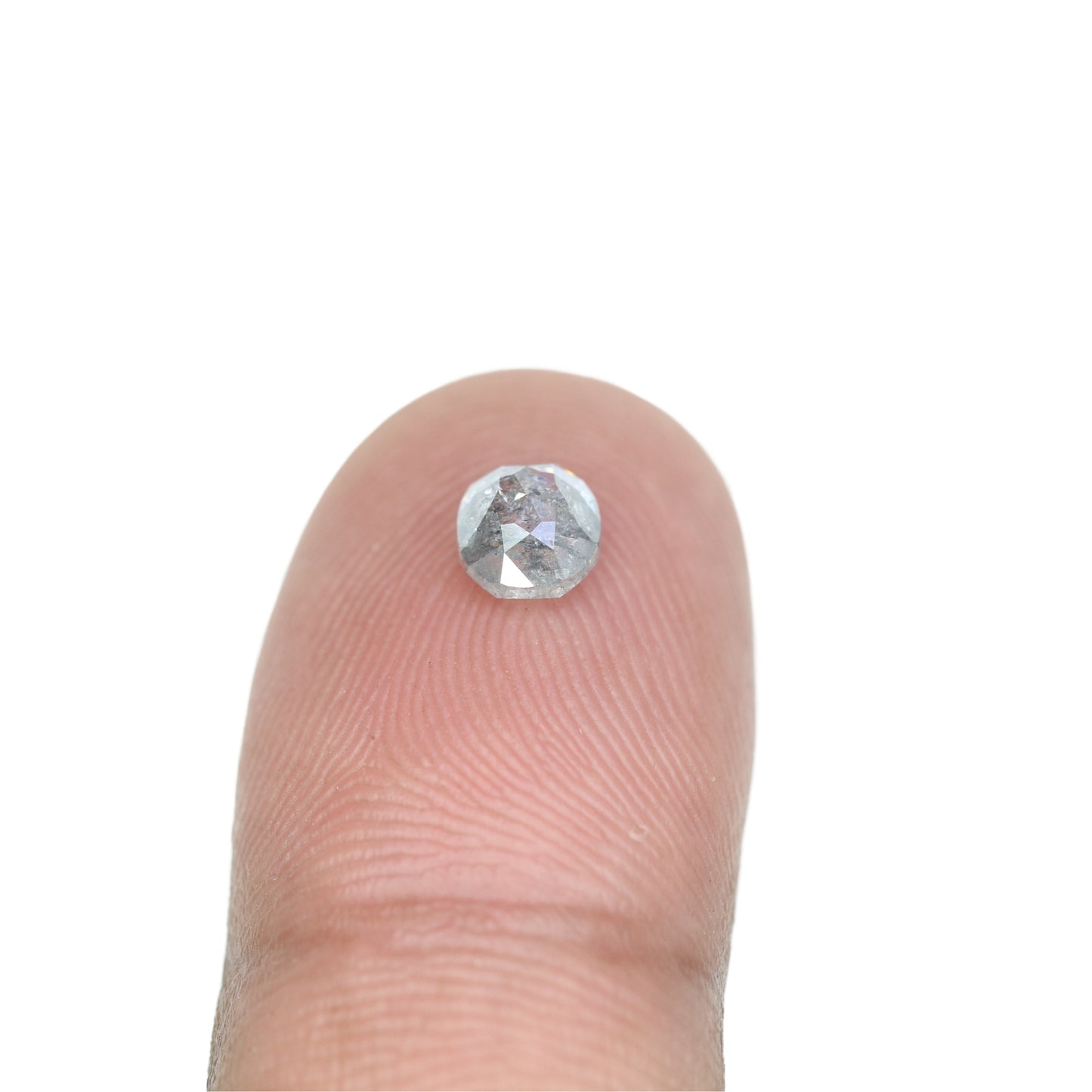 0.80 CT Oval Shape Salt And Pepper Loose Diamond For Proposal Ring | Gift For Girl Friend | Gift For Wife - JayKrishna Diamond