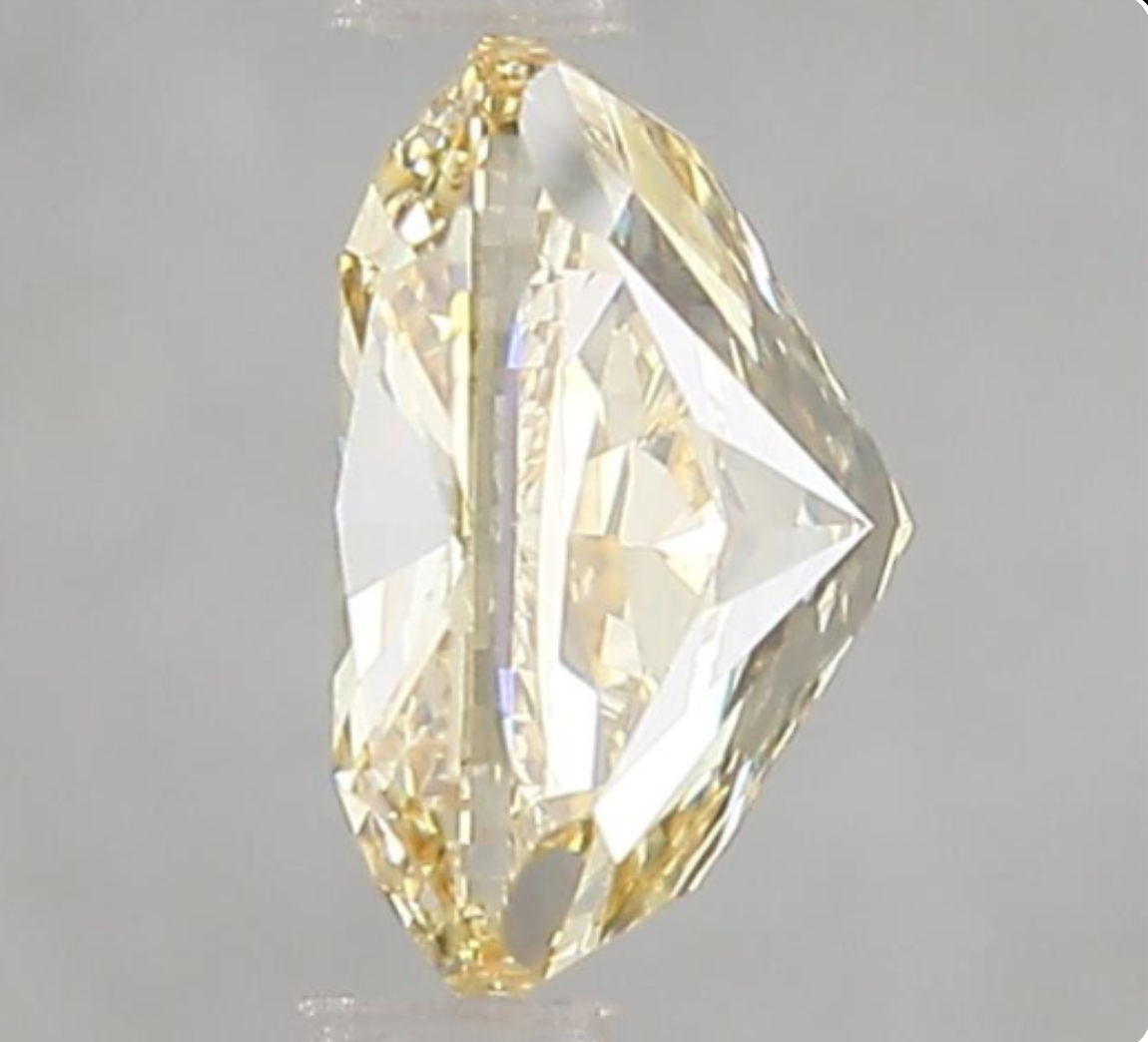 2.19 Carat Cushion Shape Fancy Color Lab Grown Diamond | IGI Certified Loose Diamond