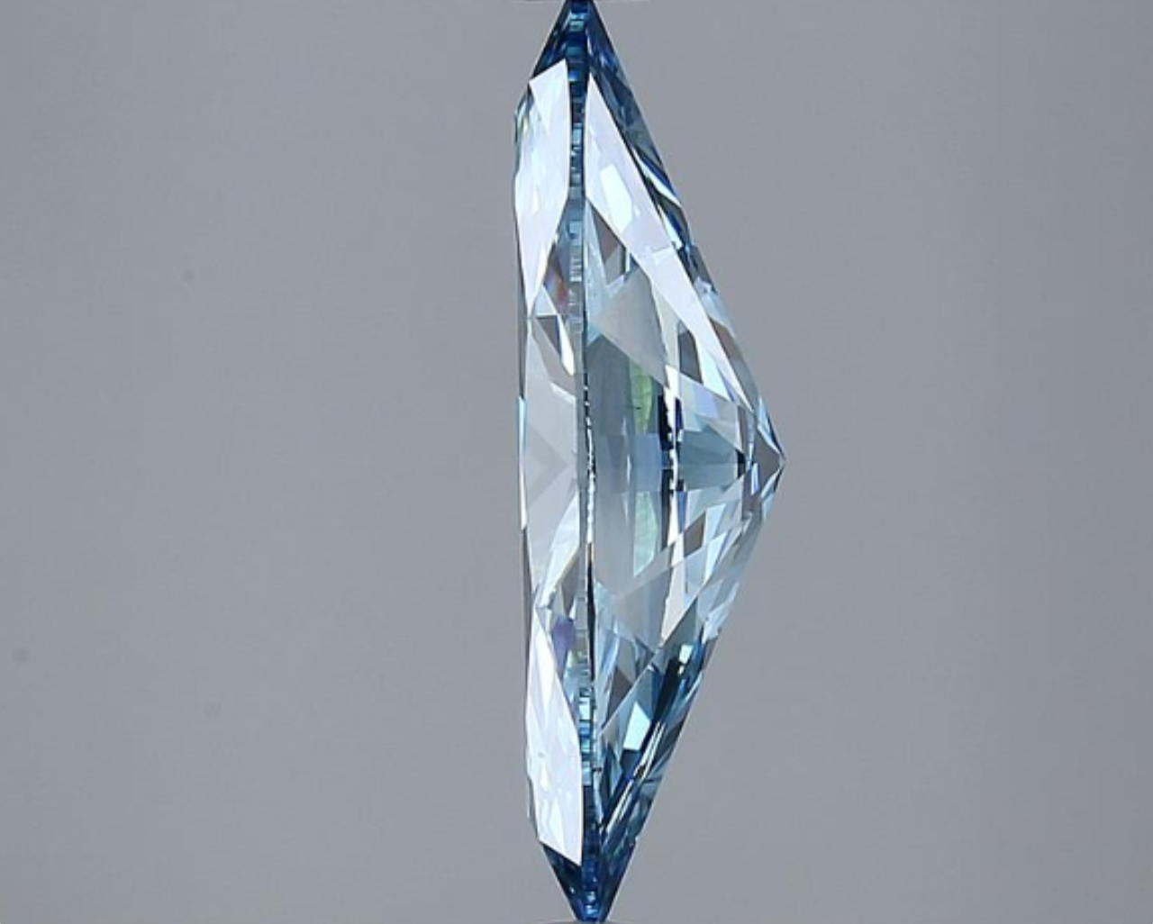 3 CT Marquise Cut Blue Color Lab Grown Diamond | IGI Certified Diamond for Engagement Ring