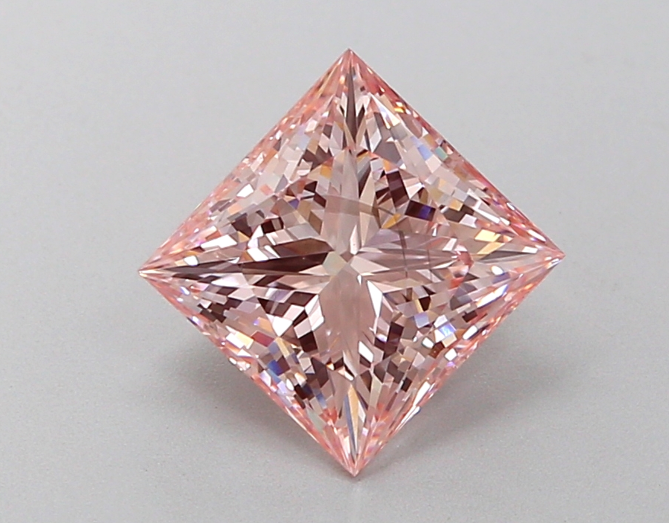 2.11 Carat Fancy Intense Pink Lab Grown Diamond | IGI Certified | Diamond for Engagement Ring