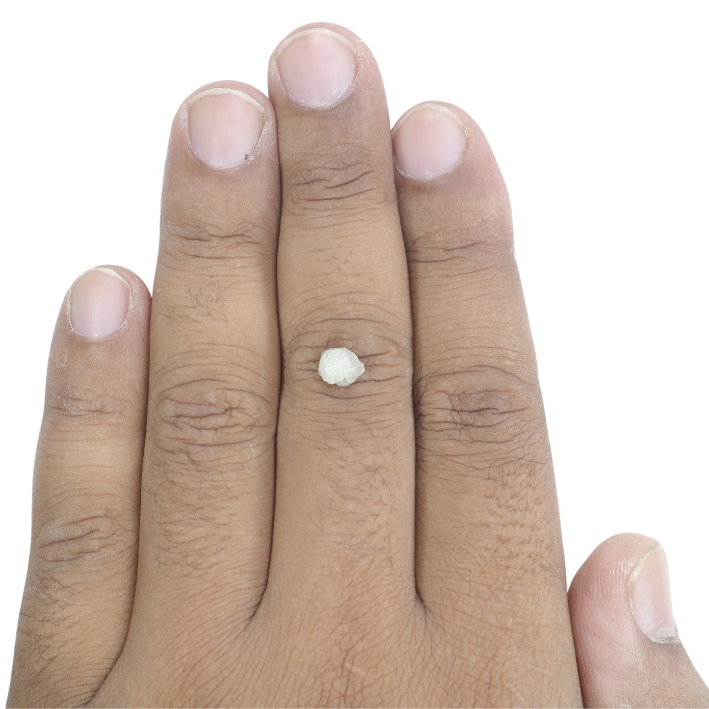1.17 CT Snow White Color Rough Uncut Diamond For Wedding Necklace | Engagement Ring | Gift For Daughter| Gift For Girl Friend - JayKrishna Diamond