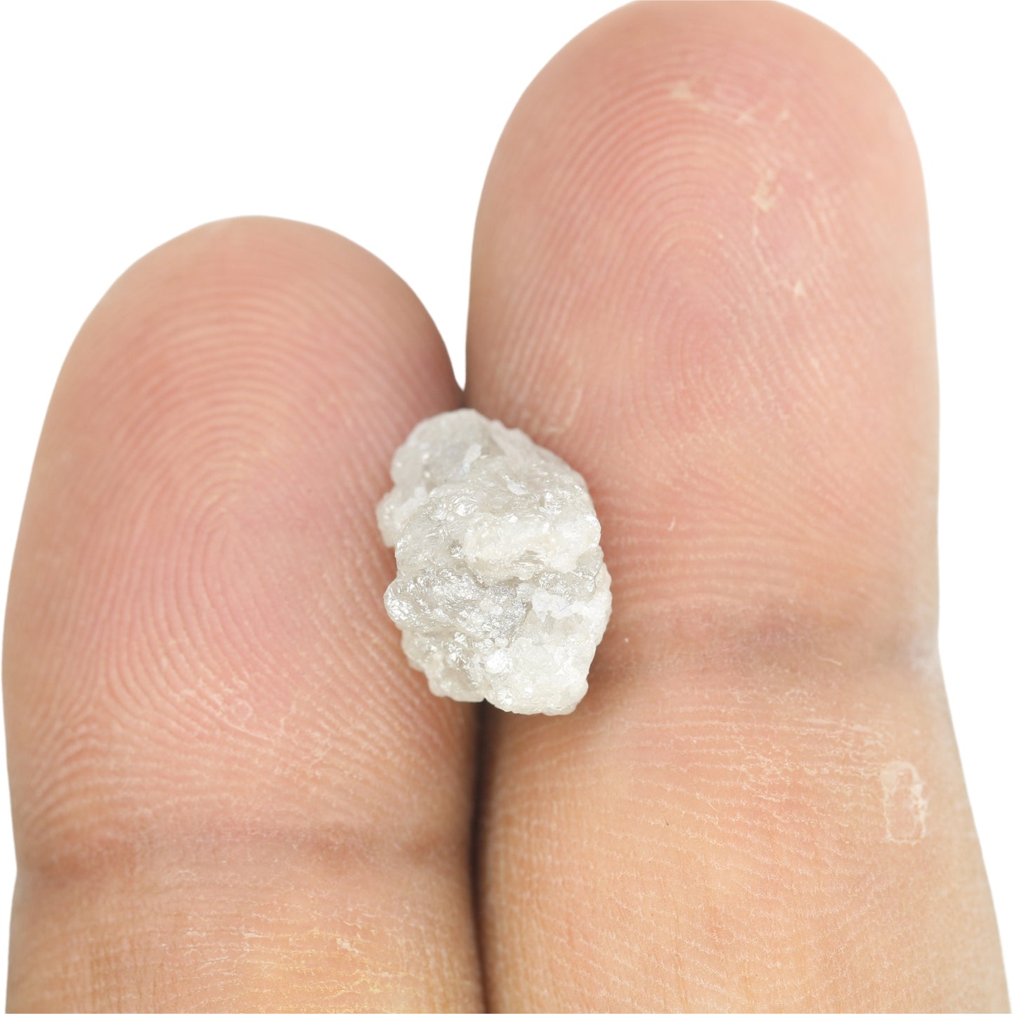 4.80 CT Snow White Rough Uncut Diamond For Wedding Jewelry | Wedding Ring | Gift For Daughter | Gift For Sister - JayKrishna Diamond