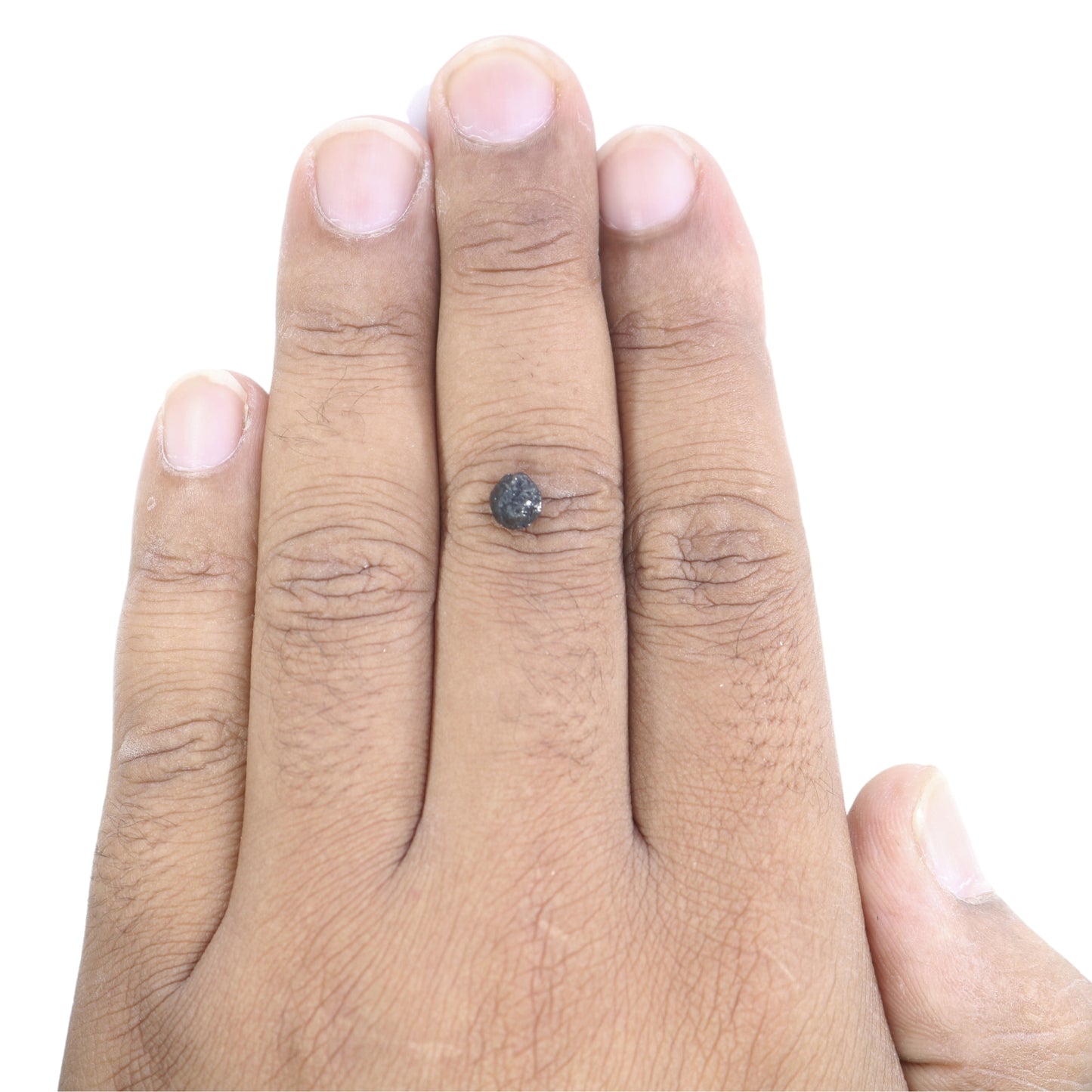 1.53 CT Black Rough Uncut Loose Diamond For Engagement Ring | Wedding Ring | Proposal Ring - JayKrishna Diamond