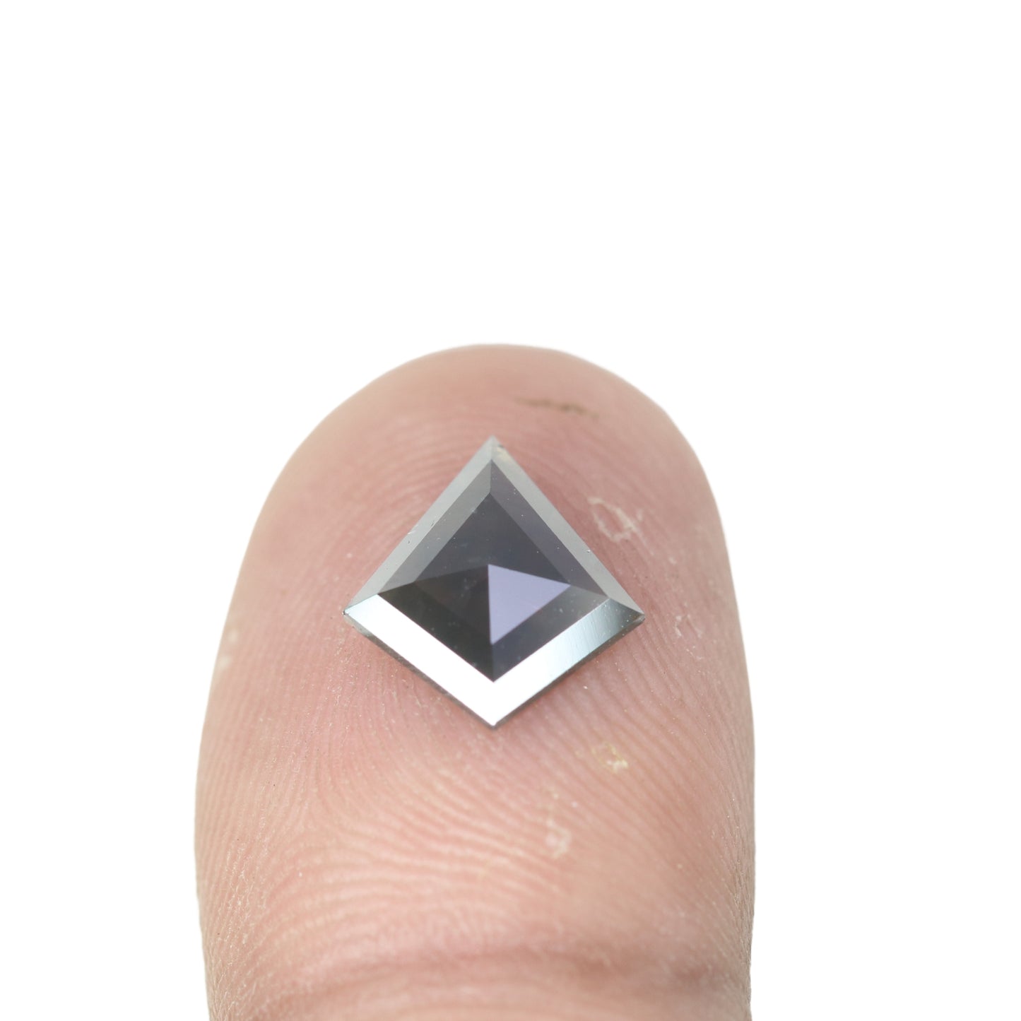 1.13 CT Kite Shape Salt And Pepper Diamond For Proposal Ring | Gift For Girl Friend - JayKrishna Diamond